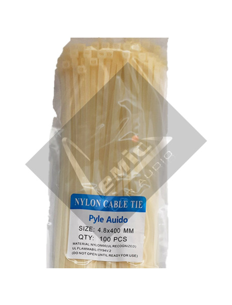 Pyle Kablo Bağı - Naylon Cırt – Plastik Kelepçe 4.8X400MM