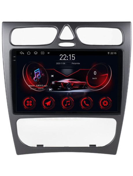 MERCEDES CLK W209/W-203 2002-2006 9'' MULTIMEDYA