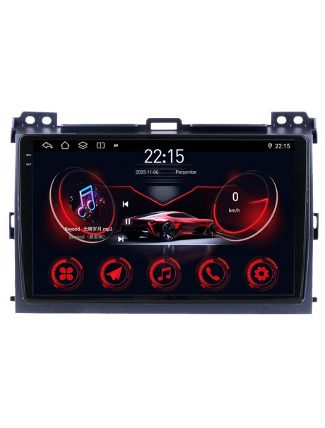TOYOTA LAND CRUISER PRADO 2004-2009 9'' MULTIMEDYA